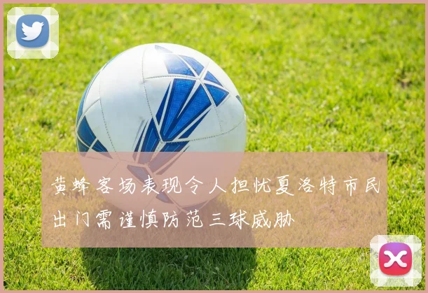 黄蜂客场表现令人担忧夏洛特市民出门需谨慎防范三球威胁